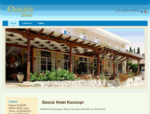 Tablet Screenshot of oassiskassiopi.com